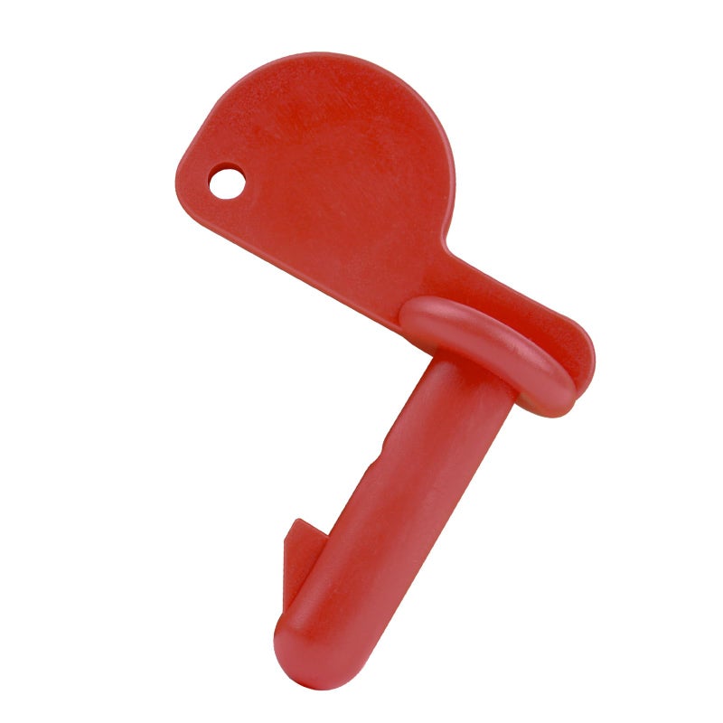 superbobi Trailer Hitch Pin Fits Peg Perego John Deere Farm Power Pull Turf Tractor Loader, Red Coupling Hitch Pin Replacement - Image 1